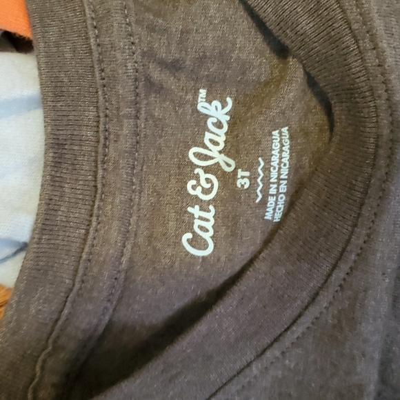 Lot 3t Boys Long Sleeve Tees. Cat & Jack, Crazy 8, Old Navy. - Picture 5 of 5